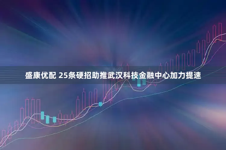 盛康优配 25条硬招助推武汉科技金融中心加力提速