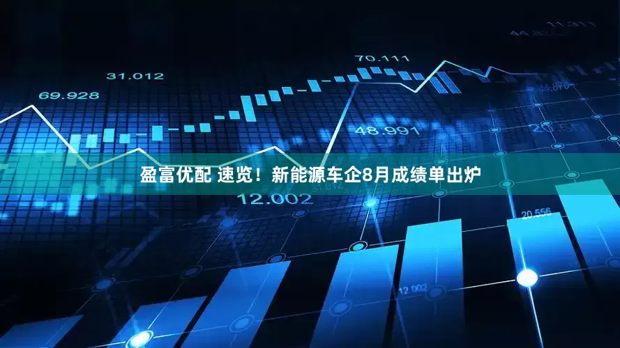 盈富优配 速览！新能源车企8月成绩单出炉